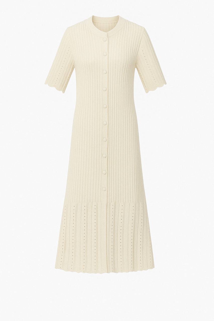 BELLA Sommerkleid - Crema